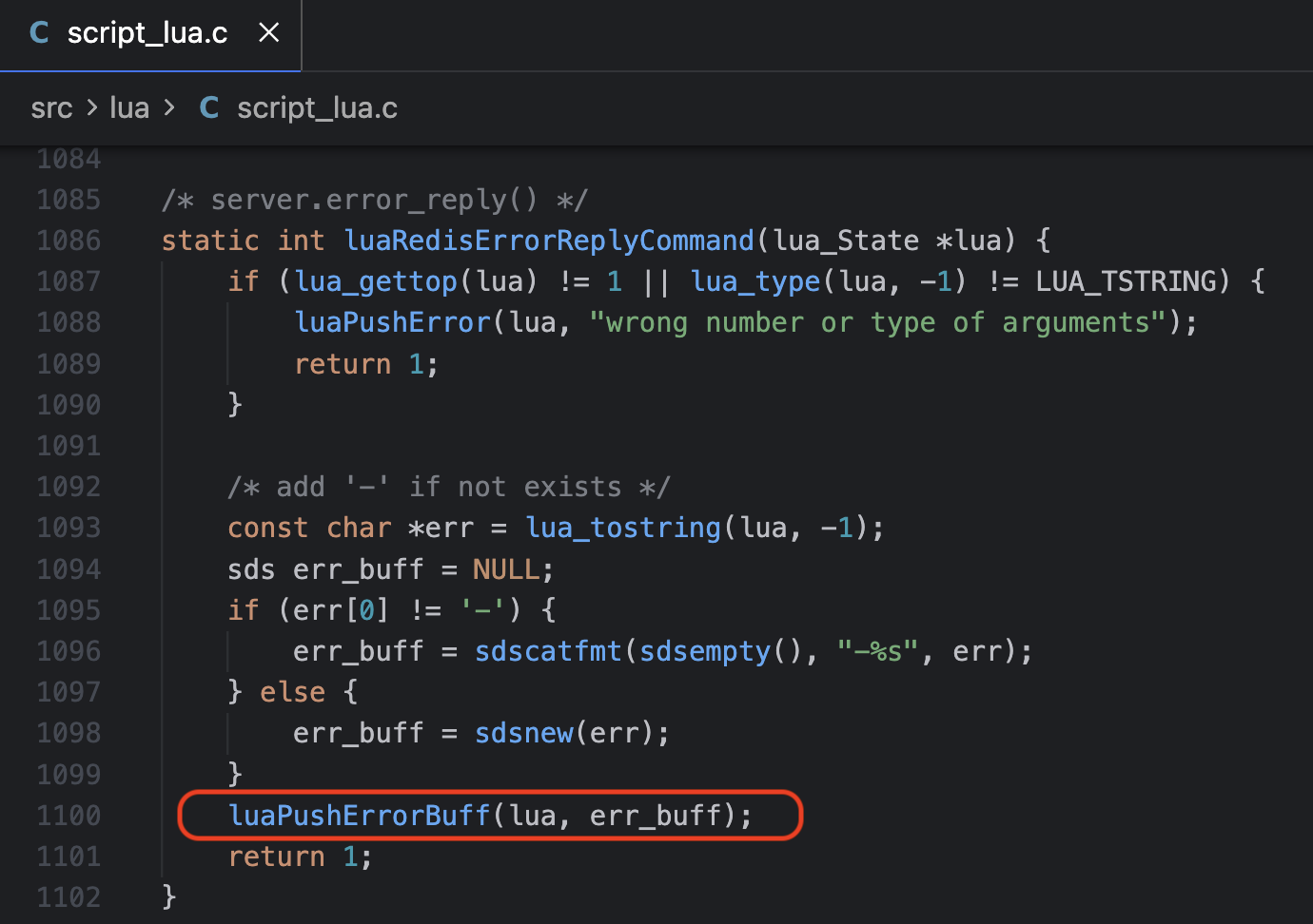 luaRedisErrorReplyCommand